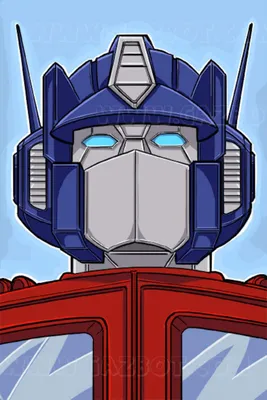 Optimus Prime, Transformers print by 2ToastDesign | Posterlounge