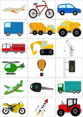 Транспорт: картинки для детей | Preschool activities, Transportation  preschool, Preschool learning activities