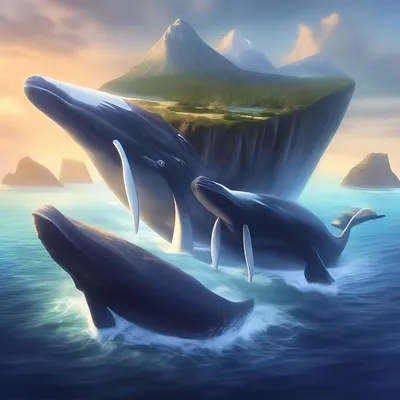 3 кита иллюстрация штока. иллюстрации насчитывающей зеленый - 39634219