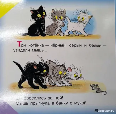 Три котенка. Малыш, читай! Сутеев Kids Book in Russian | eBay