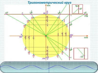 Тригонометрический Круг — стоковая векторная графика и другие изображения  на тему Круг - Круг, Тригонометрия, Алгебра - iStock