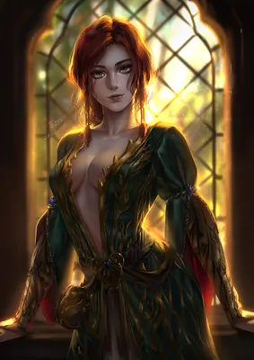 обои : Triss Merigold, Ведьмак 3 Дикая охота 1920x2716 - PuxxledWolf -  1980815 - красивые картинки - WallHere