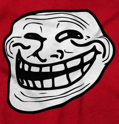 Troll Face Original Meme Smile Mad Sweatshirt for Men or Women Brisco  Brands S - Walmart.com