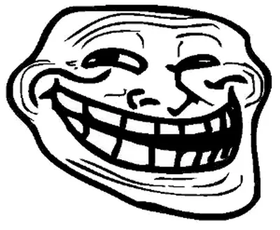 Troll Face Meme Decal