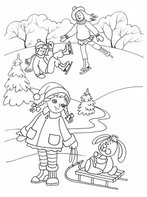 Помощь животным зимой рисунок (46 фото) » рисунки для срисовки на  Газ-квас.ком