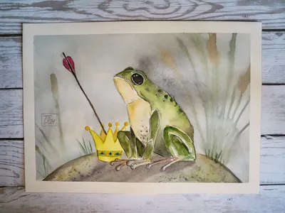 Царевна лягушка рисунок простой карандашом - 56 фото