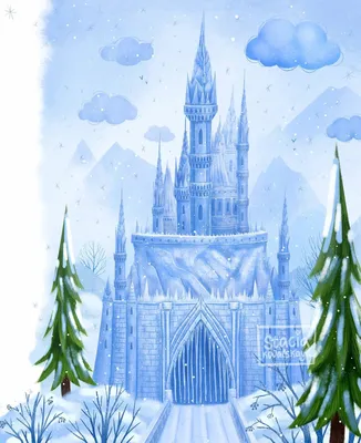 Поделка Замок Снежной Королевы №40470 - «Зимняя сказка» (06.02.2024 - 02:00)