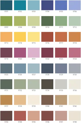 Мебельные фасады МДФ – цвета на заказ – каталог с цветовой гаммой