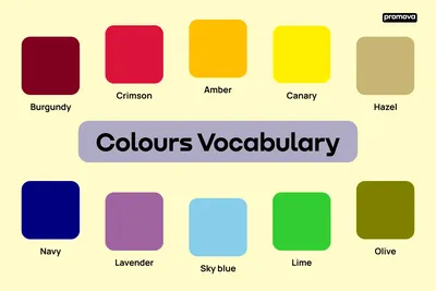 Names of Colours - Explore the List of 50+ Names of Colours in English