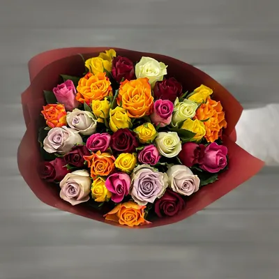 Букет с ажурными розами и диантусами, артикул F1242487 - 3650 рублей,  доставка по городу. Flawery - доставка цветов