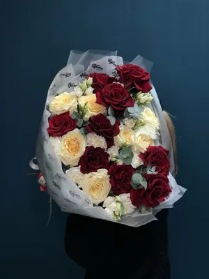 Букет роз в форме сердца | Цена — 10190 ₽ | Бесплатная доставка цветов|  Арт: 1997