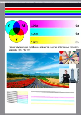 Тест принтера онлайн — Джинн — Ремонт компьютеров