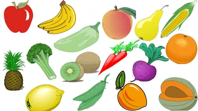 Цветные овощи и фрукты полезны для мозга | SimpleSlim
