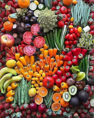 Свежие овощи и фрукты, изолированные на белом фоне, цветные фрукты и овощи,  чистое питание, овощи и фрукты Стоковое Фото - изображение насчитывающей  вкусно, плоско: 165779628