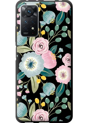 Силиконовый чехол для iPhone 12 Pro Max с принтом «Цветочный узор 2» —  купить в интернет-магазине Case Place