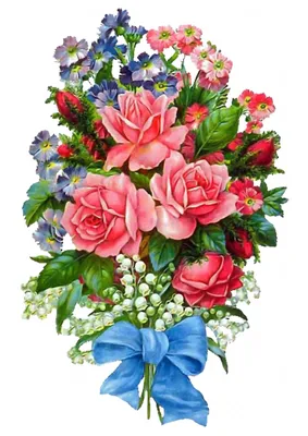 Рисунки цветов в вазе (35 фото)