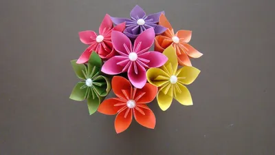 Как сделать букет цветов из бумаги своими руками: 101 идея | Мама может  все! | Дзен