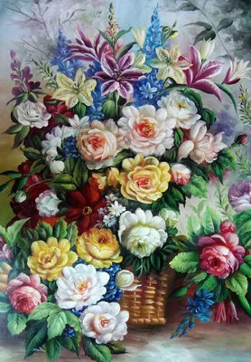 Нарисованные цветы карандашом - 75 фото