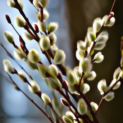 Три стадии цветения вербы... :: Наталья Меркулова – Социальная сеть ФотоКто