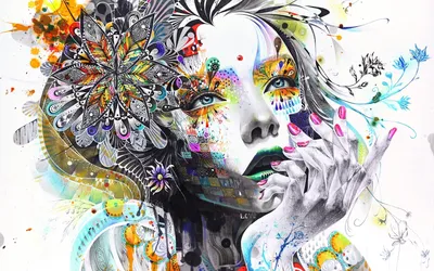30 Творческий Абстрактный цветок Картины - Скучно Art | Abstract flower  painting, Painting, Flower painting canvas