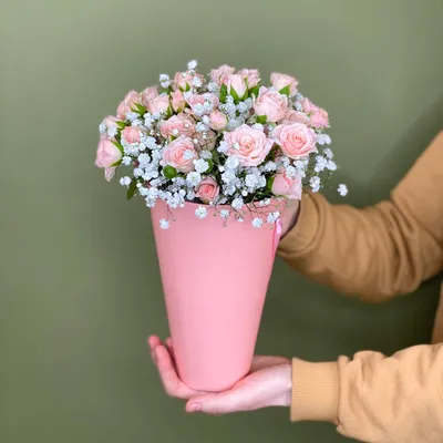 Букет Лесные цветы» с лизиантусами - купить в Сургуте за 7 000 руб