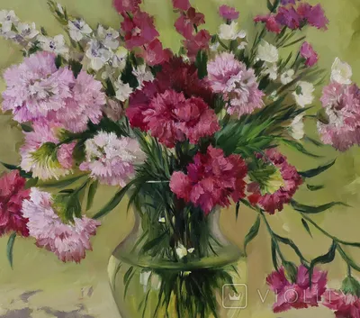 Купить картину Цветы у Аллы в Москве от художника Шепелева Наталья