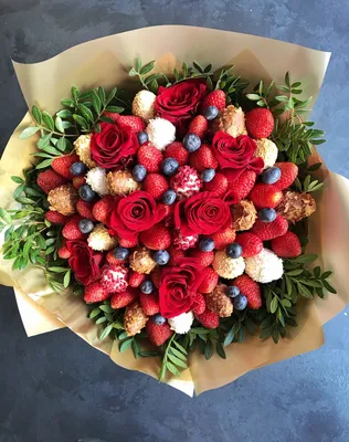 Коробка с цветами «Любимой маме» | Цветочный дом Del Rio
