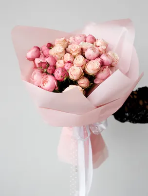 Цветы на выписку девочки дочки из роддома, Цветы и подарки в Москве, купить  по цене 4990 RUB, Цветы в коробке в Дарите Красиво! с доставкой | Flowwow