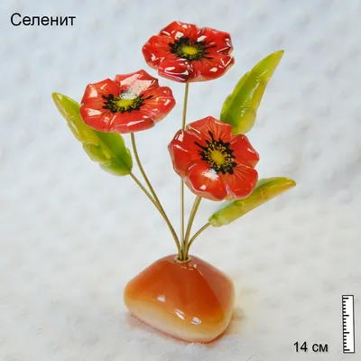 Набор для вышивания Цветы маки (B7024) – купить в Москве | Рукоделов.Ру