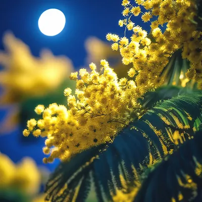 Cheaptrip - МИМОЗА Букет мимозы один из традиционных весенних подарков.  Настоящее название Мимозы - Акация серебристая. Это теплолюбивое растение  не выносит температуры ниже +6, она плохо переносит прохладу и темноту. В  мире