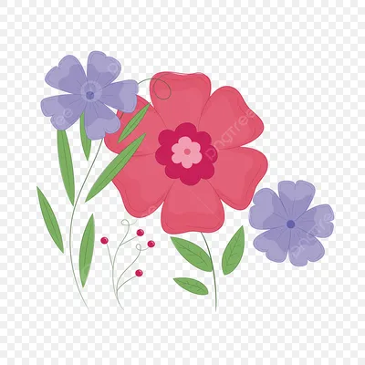 красивые цветы день святого валентина дизайн плаката PNG , цветок, красивый  цветок, нарисованные цветы PNG картинки и пнг PSD рисунок для бесплатной  загрузки