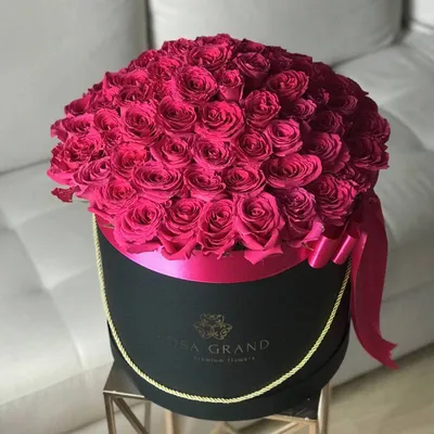 51 роза 50-60 см - Доставка цветов в Алматы