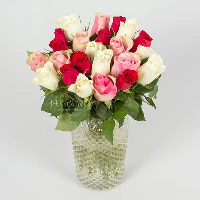 Букет из 59 веток кустовой пионовидной розы купить в Краснодаре с доставкой