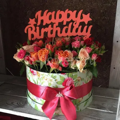 Цветы в корзине: открытки с днем рождения женщине - инстапик | Цветы на  рождение, Открытки, С днем рождения
