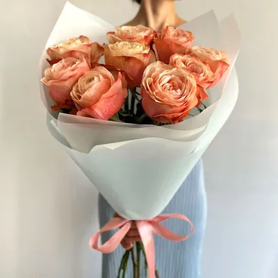 51 короткая белая роза 30 см | купить недорого | доставка по Москве и  области