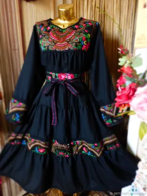 Платье цыганки: платье, бандана (Германия) купить за 7992 руб. в Bambolo.ru