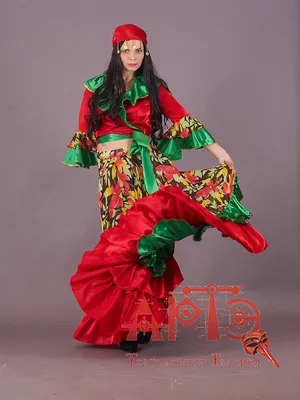 Красивые платья цыганские - 86 фото