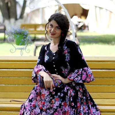 1) Одноклассники | Цыганские платья, Платье в стиле бохо, Цветочная юбка