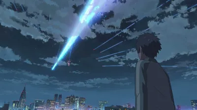 Комета из аниме твое имя - 31 фото