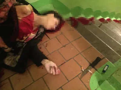 Появились фото с места убийства женщины в челнинском общежитии -  Татарстан-24