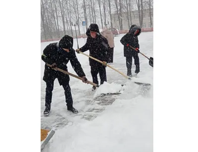 Врачи предупредили о вреде уборки снега - Газета.Ru