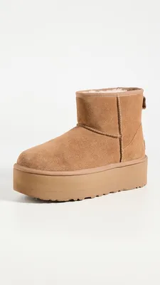 New Women's Shoes UGG Brand Braid Tazz Platform Slippers 1122553 Chestnut |  eBay