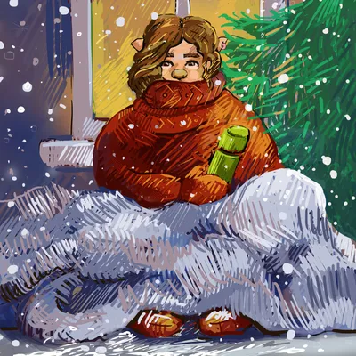 Отсылайте мотивирующие открытки для друзей и родных — желаем уютной зимы