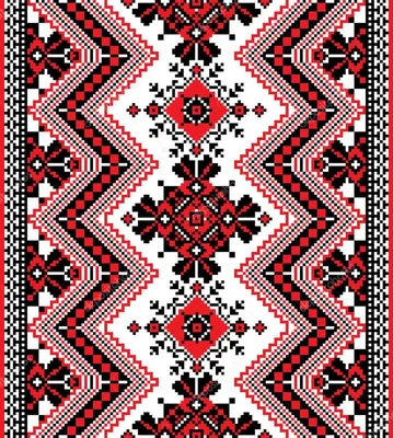 Украинский орнамент на белом фоне | Embroidery patterns, Embroidery cards  pattern, Cross stitch