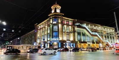 Необычные фото пустых улиц Челябинска после новогодней ночи