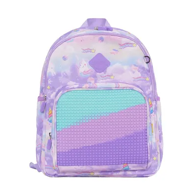 Купить рюкзак детский Upixel Funny Square School Bag WY-U18-7, цены на  Мегамаркет | Артикул: 600000137325