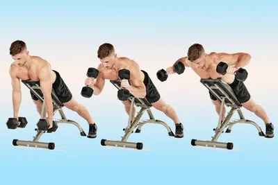 Тренировка спины с гантелями. 5 упражнений домашний комплекс - YouTube