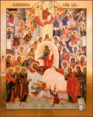 Успение Пресвятой Богородицы, икона 12,7 х 15,8 см, артикул И096233 -  купить в православном интернет-магазине Ладья