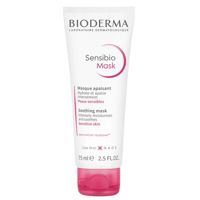 Купить Успокаивающая маска для чувствительной кожи, 75 мл Bioderma  Sensibio: цена и отзывы - Уход за чувствительной кожей - Центр Здоровья Кожи