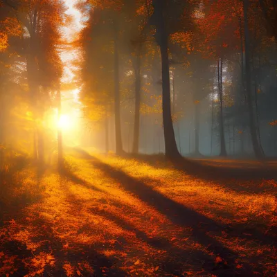 Фотообои Утренний туман в лесу dec-714 купить в Украине | Интернет-магазин  Walldeco.ua